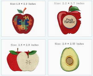 Designer Inspired Embroidery <b>Patches</b> Custom Fabric Iron On Badges for Casual Jackets Hats Bags <b>Backpacks</b> Clothing DIY Fashion - Product Image 4