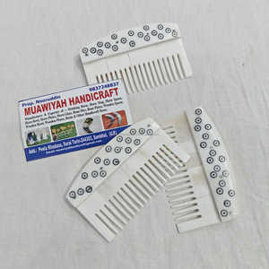 Beautiful Design Eco-Friendly Polished Buffalo Bone <b>Comb</b> Hair Care & Accessory Fine <b>Wide</b> Luxury Style Customized Size Shape - Product Image 5