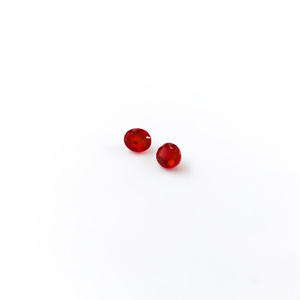 Rubis naturels de Bangkok, ovales calibrés 5x7mm, pierres précieuses facettées naturelles, prêtes à l'emploi pour la création de bijoux - Product Image 3