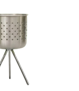 Meilleur design de jardinière à fleurs, fournitures en gros, jardinière à fleurs finition argentée, pot de fleurs personnalisé en usine - Product Image 6