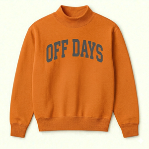 Sweat-shirt à col montant en molleton de coton premium, coupe oversize, chaud, style streetwear décontracté pour l'hiver, haut de style minimaliste - Product Image 6
