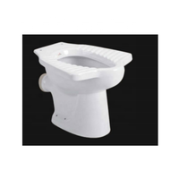 Ensemble WC monobloc de luxe moderne, à poser au sol, avec réservoir encastré, cuvette allongée en céramique, évacuation P-Trap/S-Trap