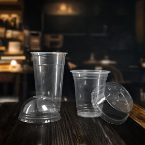 Vasos Desechables Ecológicos de Plástico PP de 16oz/20oz/24oz con Tapa Transparente de 95mm de Diámetro para Té con Leche de Burbujas y Café Helado - Product Image 6