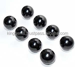 Esfera de Shungita Natural Pulida, Bola de Cristal Curativa - Product Image 6