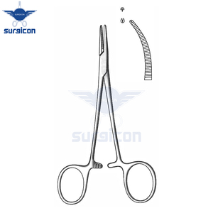 Pinza Hemostática Quirúrgica Halsted-Mosquito Artery Forcep de 12.5 cm / 5 Pulgadas con Dientes Curvos 1:2, Instrumento de Acero Inoxidable de Primera Calidad - Product Image 2