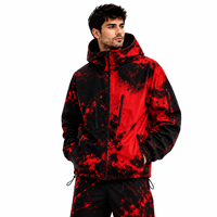 Jaket Hoodie Unisex 2-in-1 Ringan, Tahan Air, Anti Angin, Cepat Kering, Ramah Lingkungan, Bernapas, Sporty, Streetwear, 100%