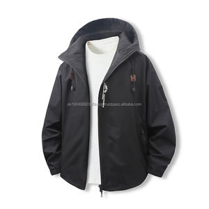 Veste de survêtement pour hommes hiver coupe-vent marque de luxe manteau nouveaux Styles sweats à capuche pêche mode poignarder résister hommes veste ample - Product Image 1