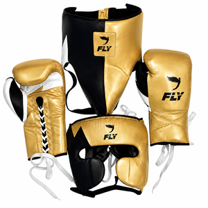 Wholesale Custom Boxing Sparring Set Fly <b>Style</b> <b>Head</b> Guard Groin Protector Lace Up Gloves Professional Manufacturer Colfax Sports - Product Image 1