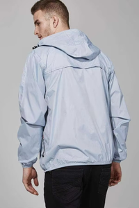 Custom Design High Street Mens Waterproof Outdoor Cycling Wind Breaker Rain Racing Windbreaker Jacket waterproof - Product Image 3