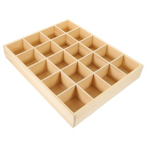 Caja de Madera de Teca para Perlas de Oración, Organizador de 10 Compartimentos, Venta al por Mayor, Moradabad - Product Image 2