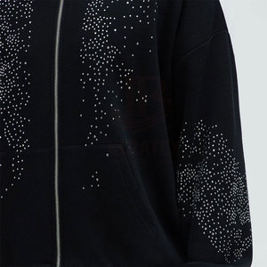 Chándal con Pedrería, Ropa Urbana, Servicios OEM, Fabricantes de Moda, Chándal con Pedrería para Hombre, Color Personalizado - Product Image 3