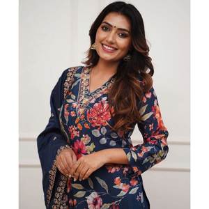 Beau haut et bas de fête avec ensemble élégant de taille Dupatta XL - Product Image 4