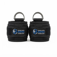 Sangle de cheville épaissie personnalisée de haute qualité pour machine à câble de fitness, protection professionnelle réglable pour adultes en salle de sport