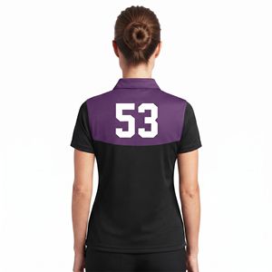 เสื้อโปโลกอล์ฟผู้หญิงคุณภาพสูง เนื้อผ้านุ่ม เสื้อโปโลกอล์ฟฤดูร้อนสำหรับผู้หญิง เสื้อผ้าฝึกซ้อมกอล์ฟสำหรับผู้หญิง - Product Image 2