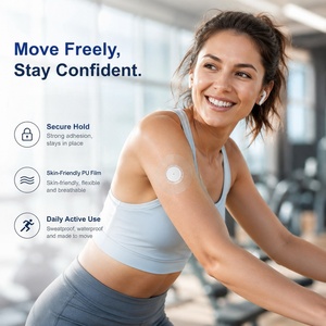 CE-Zertifiziertes Hypoallergenes Latexfreies Langzeit-Klebepflaster für Dexcom G7/Libre1 2 3/<span class=keywords><strong>Enlite</strong></span> Wasserdichter Aufkleber - Product Image 3