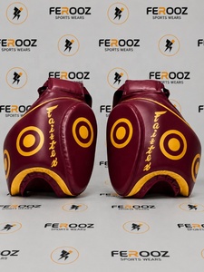 Almohadillas de entrenamiento y combate de taekwondo y boxeo moradas, de alta resistencia, profesionales, OEM, para piernas y muslos, en todos los diseños. - Product Image 5