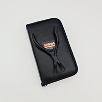 Extensions capillaires professionnelles tout-en-un en acier inoxydable noir de haute qualité avec nano micro anneaux, perles, logo personnalisé et pince ouvre-anneaux