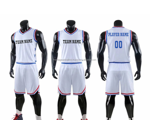 Custom Breathable Basketball Uniform Set for Men and Youth Printed Wholesale Basketball Uniforms - Product Image 3