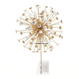 Luxury Table Decoration <b>Christmas</b> Trending Designing Golden Color Amazing Shape Tree <b>Topper</b> From Indian - Product Image 1