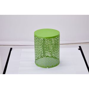 Set di 3 tavolini moderni da esterno a incastro, 30, 35, 40 cm di altezza, verdi, per patio, interni ed esterni - Product Image 6