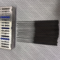 Ensemble de micro-dissecteurs Rhoton de haute qualité, 20 pièces, avec instruments chirurgicaux de neurochirurgie noirs par Java Surgical