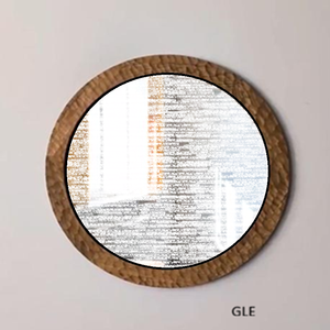 Miroir mural grand format de style rétro américain moderne pour salle de bain, hôtel, toilettes, avec cadre à motifs - Product Image 5