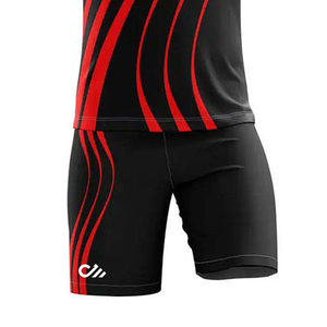 เสื้อฟุตบอลยอดนิยม ดีไซน์ล่าสุด โลโก้สั่งทำ ชุดฟุตบอล โพลีเอสเตอร์ 100% แห้งเร็ว ยืดได้สี่ทิศทาง รับผลิตแบบ OEM - Product Image 5