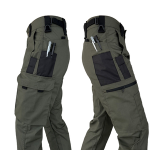 Wholesale High Quality Men Tactical <b>Cargo</b> <b>Pants</b> Custom <b>Waterproof</b> Cotton Mid Waist - Product Image 1