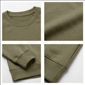 Suéter de media cremallera personalizado para mujer, sudadera de algodón polar de alta calidad, Jersey deportivo de gran tamaño con cremallera, sudaderas con capucha de algodón para mujer - Product Image 4