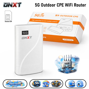 Router Hotspot 5G DNXT, Unidad Exterior, Router CPE 5G con SIM, Router PoE/LAN con SIM 5G, Gigabit FOTA, Router <span class=keywords><strong>Celular</strong></span> 5G LTE para Uso en Exteriores - Product Image 1