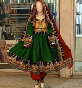Premium Handmade Embroidered Luxury Vintage Afgani Kuchi <b>Dress</b> Festive Wear Traditional Ethnic Long Sleeve Afgani Kuchi <b>Dress</b> - Product Image 4