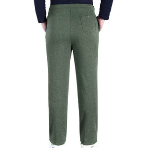 Pantalones Deportivos Casuales Ligeros para Hombre, 100% Algodón Ecológico, Estilo Vintage, Corte Recto, Lavados, Personalizados OEM - Product Image 6