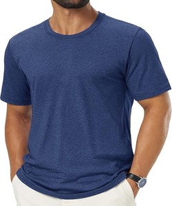 MAGCOMSEN Chemise Henley à manches courtes pour homme, en coton léger, décontractée, basique, pour l'été, avec poche - Product Image 1