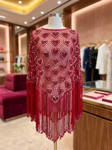 Poncho hecho a mano con cuentas y lentejuelas, proveedor mayorista, precio directo de fábrica, proveedor B2B al por mayor - Product Image 4