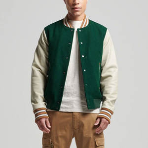 Nouvelles arrivées : vestes varsity pour hommes, unies et personnalisées, vestes varsity tendance pour hommes, vestes varsity respirantes pour hommes - Product Image 1