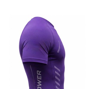 T-shirt de sport pour homme, t-shirt de musculation, séchage rapide, respirant, extensible, vêtements de sport pour l'entraînement, logo personnalisé, fournisseur de vêtements de sport - Product Image 6