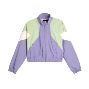 Chaqueta Cortavientos Ligera de Alta Calidad para Mujer, Personalizada, Tejida, con Forro de Malla, Chaqueta Deportiva Lisa - Product Image 1