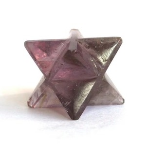 Étoile de Merkaba en améthyste polie de qualité temple, rituel Feng Shui, figurine indienne, améliore la clairvoyance, énergie paisible, universelle - Product Image 5