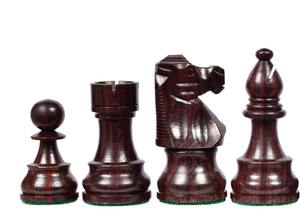 ชุดหมากรุก Staunton แบบจำลองของ French Lardy ขนาด 3.75 นิ้ว ทำจากไม้พะยูงอินเดียและไม้บ็อกซ์วูด พร้อมกล่อง ราคาดีที่สุด - Product Image 4