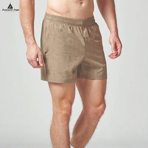 Shorts décontractés pour hommes, taille élastique, haute qualité, style streetwear américain, batik, longueur genou, avec logo personnalisé, neufs - Product Image 2