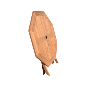 Ensemble de jardin en teck, table et chaises de patio extérieures, ensemble de sièges ronds pour balcon, cour, hôtel - Product Image 5