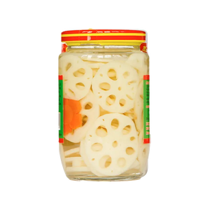 Raíz de Loto en Rodajas Crujientes Enlatada 15oz, Renkon Cortado y Pelado en Conserva, Rodajas de Vegetales en Salmuera para Hot Pot, Salteados y Guisos 400g - Product Image 6