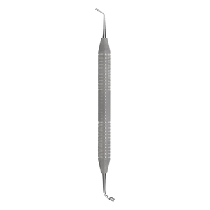 Instrumento de restauración dental de acero inoxidable con mango hueco ergonómico, tipo plugger serrado 154, 1.4MM 2.4MM - Product Image 4