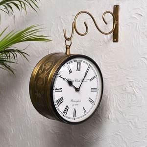 Reloj de Pared Redondo de Estilo Tradicional, Analógico de Cuarzo, para Sala de Estar, de Village Clock Works - Product Image 3