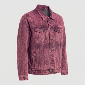 <b>Men</b> <b>Denim</b> <b>Jackets</b> Premium Vintage Style Jean <b>Jacket</b> Best Selling Fashion Outerwear Wholesale Manufacturer Best Selling - Product Image 4