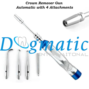 Juego de Instrumentos Quirúrgicos Dentales de Acero Inoxidable, Removedor de Coronas Reutilizable Manual de Alta Gama, Modelo Italiano Dogmatic International - Product Image 2