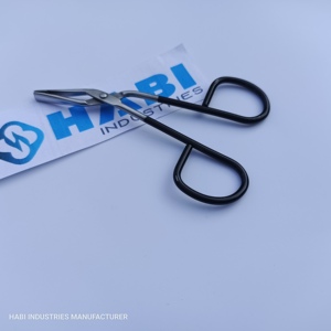 แหนบดัดขนคิ้วสแตนเลสโค้งมืออาชีพ HABI INDUSTRIES  รักษาสิ่งแวดล้อม ป้องกันไฟฟ้าสถิตย์ ผลิตด้วยมือ คุณภาพสูง - Product Image 2