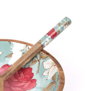 Cuencos de Madera Esmaltada Hechos a Mano, Diseño Minimalista, Cuencos Decorativos para Servir Ensaladas, Aperitivos, Frutas, Vajilla de Cocina, Camping - Product Image 2