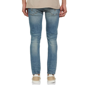 Nouveau jean en denim pour homme, taille mi-haute, coupe droite, respirant, boutons solides, extensible, décontracté, idéal pour l'été, au meilleur prix - Product Image 5