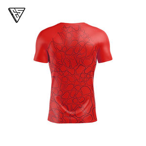 Rashguard de MMA y BJJ Totalmente Sublimado |   Camiseta de Entrenamiento de Artes Marciales Personalizada, Protección Anti-UV, Corta, de Spandex/Poliéster, Unisex - Product Image 6